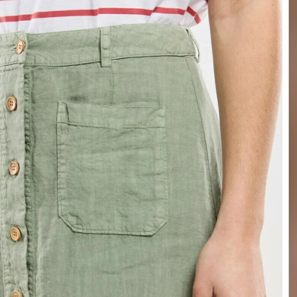 Armor Lux Linen A line Skirt - Picture 4 of 8